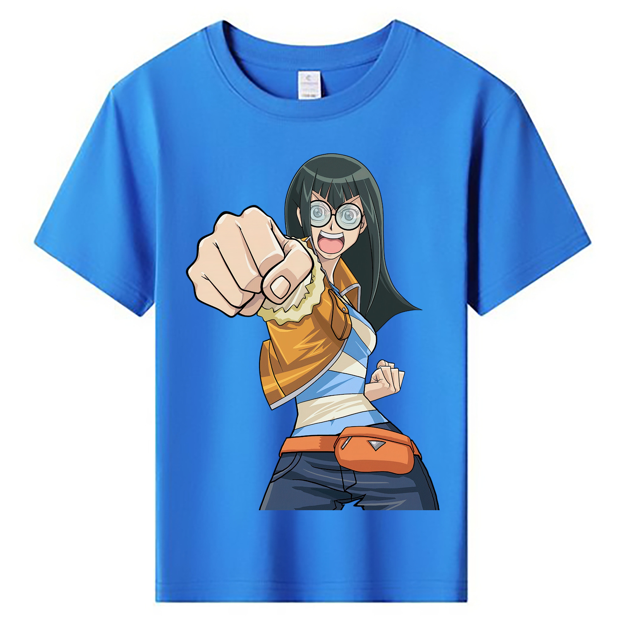 （画像用） 遊☆戯☆王 Yu-Gi-Oh! 綿100％キッズTシャツ（フロントプリント）